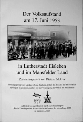 Buchtitel Volksaufstand 17. Juni 1953 in der DDR von Dietmar Mokros